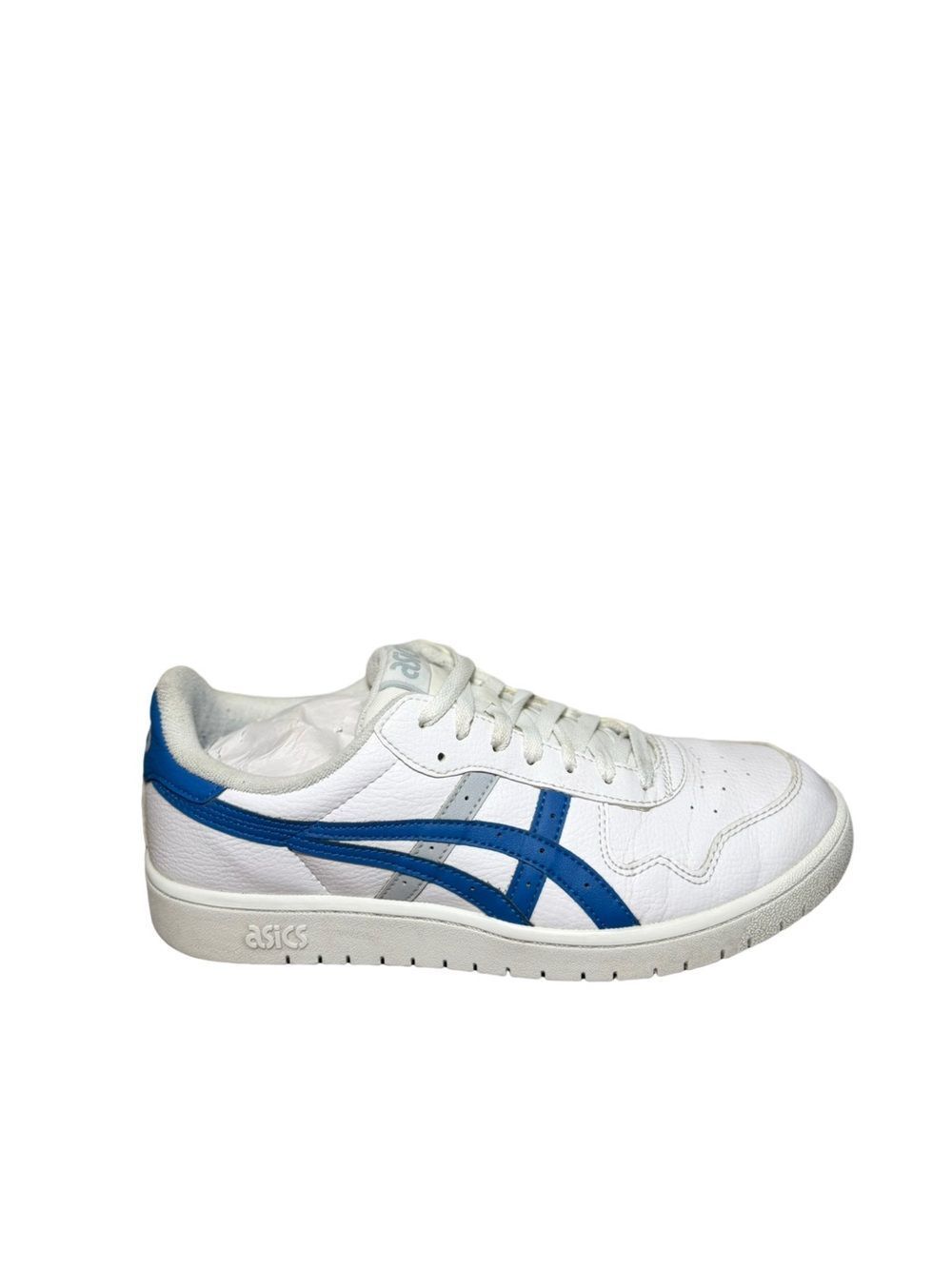 Asics White Sneakers with Blue and Gray Accents size 9.5 Men